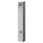 Nierdzewny automatyczny piezo panel prysznicowy, z mieszaczem termostatycznym, 24 V DC