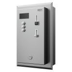 Podtynkowy automat od czterech do dwunastu prysznicy, 24 V DC, wybór prysznica przez automat, sterowanie interaktywne