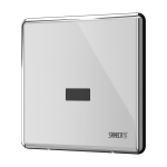 Spłukiwacz pisuarowy na podczerwień z skrzynką montażową, powierzchnia błyszcząca, 24 V DC