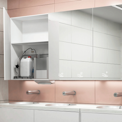 Moduły za lustrami: czysty design, inteligentne rozwiązanie