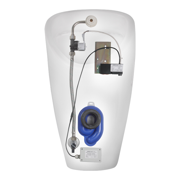 Urinal Golem with a radar flushing unit, 6V