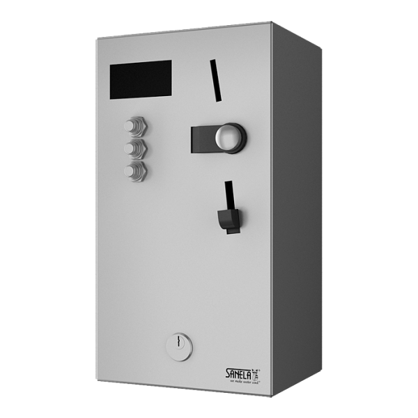 Automat od jednego do trzech prysznicy, 24 V DC, wybór prysznica przez automat, bezpośrednia kontrola