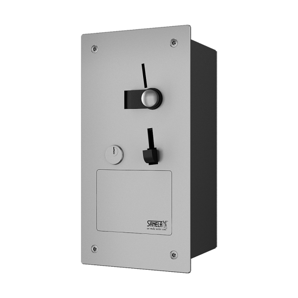Podtynkowy automat do jednego prysznica, 24 V DC, sterowanie interaktywne