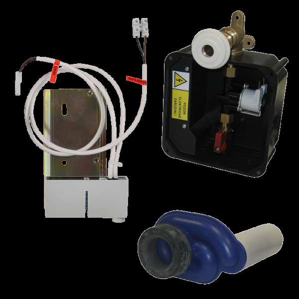 Urinal radar flushing unit made to order (with mounting box), 24V DC