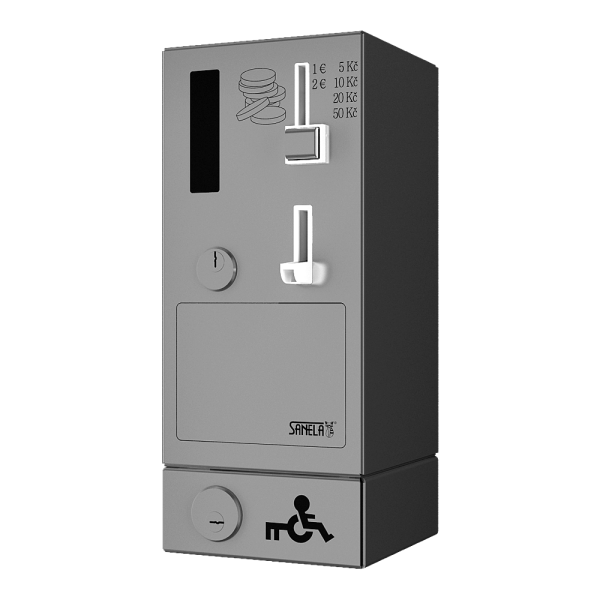Mincovní automat dveřního zámku, GSM, eurozámek, 24 V DC
