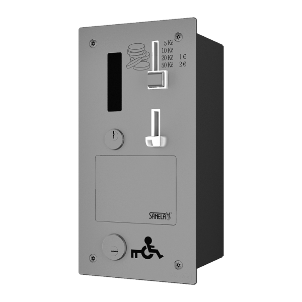 Podtynkowy automat do zamka drzwiowego z zamkiem euro, 24 V DC