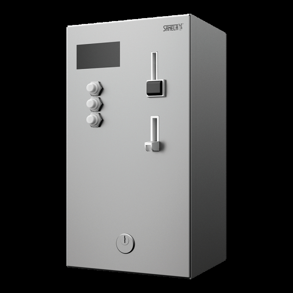 Automat od czterech do dwunastu prysznicy, 24 V DC, wybór prysznica przez automat, sterowanie interaktywne